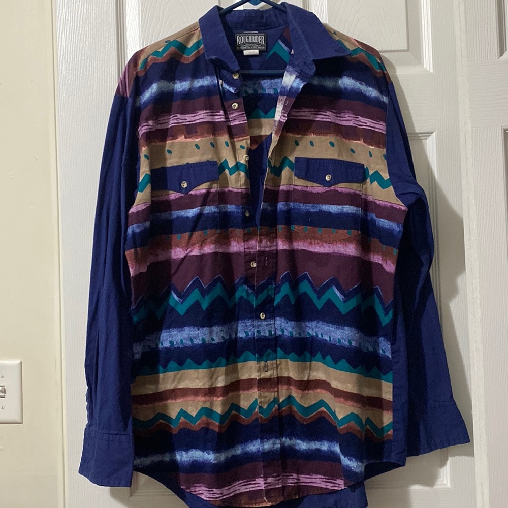 Vintage Roughrider button down